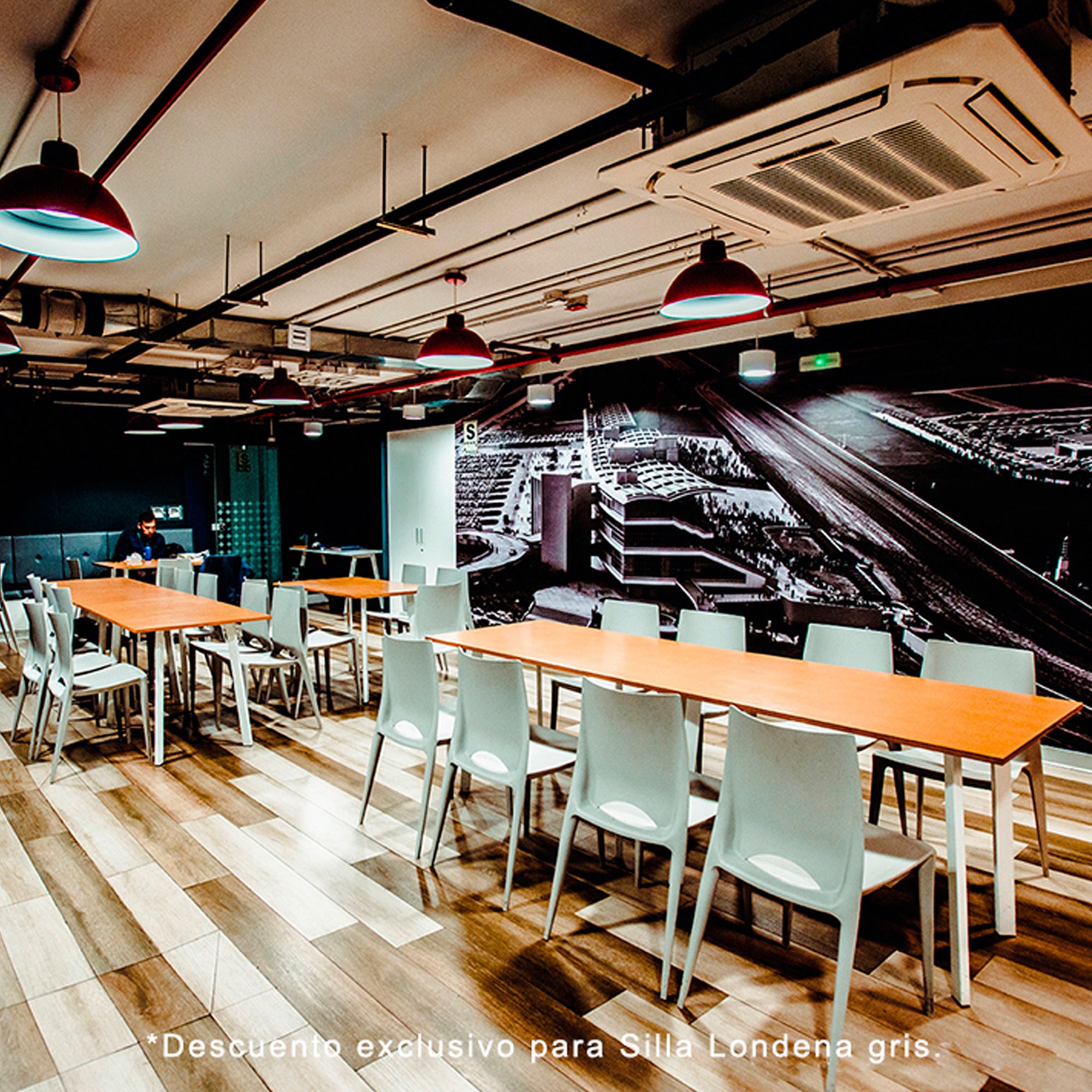 Silla de Comedor Londena Gris